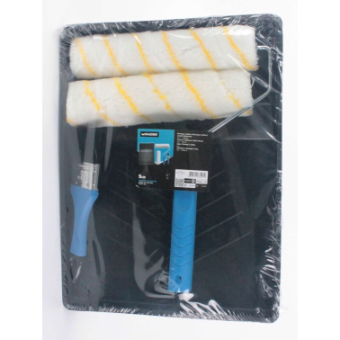 68407 JUEGO DE PINTURA BANDEJA PALETINA RODILLO Y RECAMBIO 230mm MADER