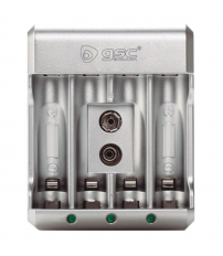 106005011 CARGADOR PILAS RECARGABLES AA/AAA/9V GSC