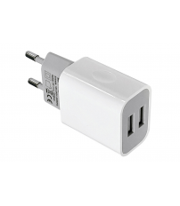 38.511/2 CARGADOR RAPIDO USB 2 PUERTOS 5V 2000mA
