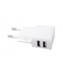 105515001 BL CARGADOR RAPIDO USB DOBLE 5V 2A GSC