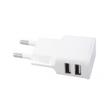 105515001 BL CARGADOR RAPIDO USB DOBLE 5V 2A GSC