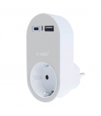 103000018 LADRON BASE USB Y TIPO C 3,4A Y 250V GSC