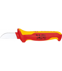 CUCHILLO RECTO KNIPEX PARA CABLES 180MM