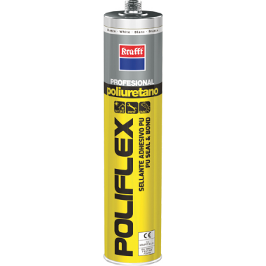 MASILLA POLIURETANO KRAFFT POLIFLEX NEGRO 300ML