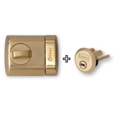 CERROJO LINCE SUPRA KEY 4930-HL LATONADO