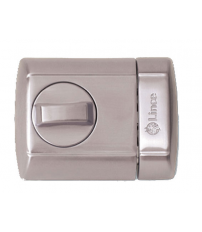 CERROJO SUPRA SIMPLE LINCE 4940-HC NIQUELADO