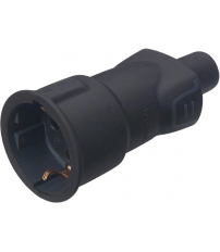 BASE CAUCHO 050197 2P+T 230V/16A NGR