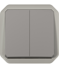 INTERRUP.PLEXO CONMUTADOR D/COMP GRIS