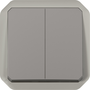 INTERRUP.PLEXO CONMUTADOR D/COMP GRIS