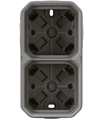 CAJA SUPERFICIE PLEXO 2 ELEMENTOS HO