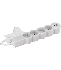 BASE MULTIPLE 4X29+T 1,5M INTERRUPT BCO