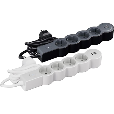 BASE MÚLTIPLE 4X2P+T INTERRUPTOR
