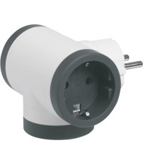 ADAPTADOR STD 3x2P+T ENTRADA LATERAL