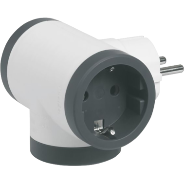 ADAPTADOR STD 3x2P+T ENTRADA LATERAL