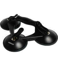 VENTOSA TRIPLE ALUMIN 125MM 110KG SCTB4