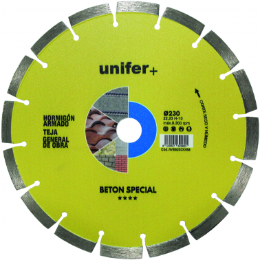 DISCO DIAMANTE BETON SPECIAL WBS230XX68