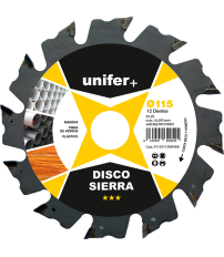 DISCO TRONZADOR WIDIA F1152112M 115X22,2