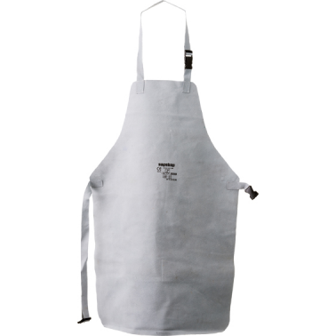 DELANTAL CUERO VACUNO GRIS 20200-90X60