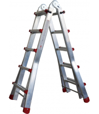 ESCALERA TELESCOP.ALU.M75 5,83M-4X6P 131
