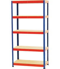ESTANTERIA DE 5 BALDAS SIN TORNILLOS 177X90X45