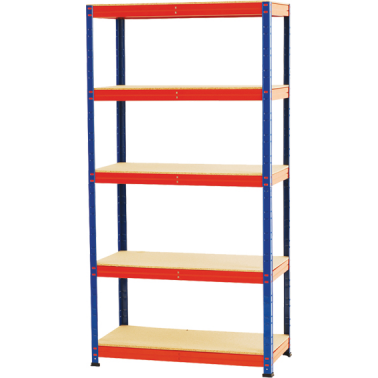 ESTANTERIA DE 5 BALDAS SIN TORNILLOS 177X90X45