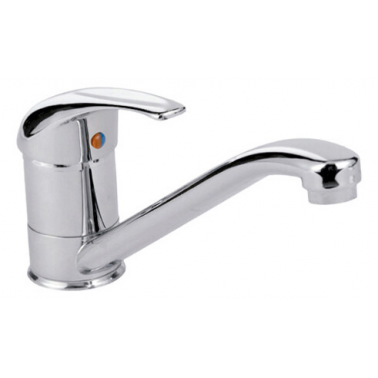 68017 MONOMANDO DE COCINA HORIZONTAL CROMO OASIS
