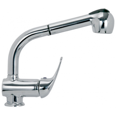 65806 MONOMANDO EXTRAIBLE DE COCINA CROMO OASIS
