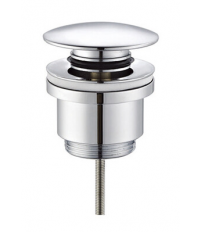 CA-41518 VALVULA CLIC-CLAC CROMO CON TORNILLO MIRTAK