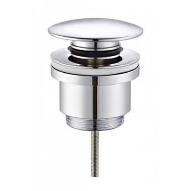 CA-41518 VALVULA CLIC-CLAC CROMO CON TORNILLO MIRTAK