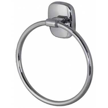 B-30161 TOALLERO ANILLA CROMO SERIE AQUA MIRTAK