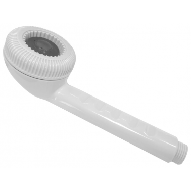 BO-50401 MANGO DE DUCHA TURIA BLANCO 190mm. MIRTAK