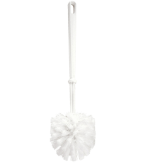 S-62503 ESCOBILLA DE BAÑO BLANCA CON MANGO MIRTAK