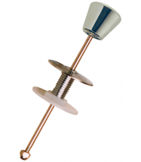 BO-61002 TIRADOR BAJO RECTO POMO METAL CROMADO