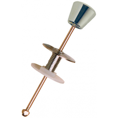 BO-61002 TIRADOR BAJO RECTO POMO METAL CROMADO