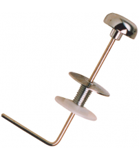 BO-61003 TIRADOR BAJO CURVO POMO ABS CROMADO