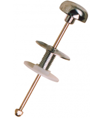 BO-61004 TIRADOR BAJO RECTO POMO ABS CROMADO