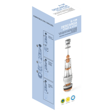 CA-40126 DESCARGA WC CISTERNA START & STOP COMPATIBLE ROCA MIRTAK