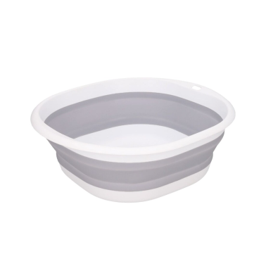 402010011 BARREÑO PLEGABLE 5L GRIS DOVELIS
