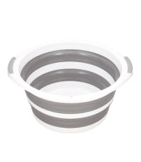 402010013 BARREÑO PLEGABLE 12L GRIS DOVELIS