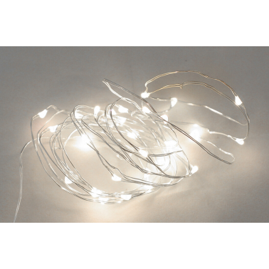5204414 GUIRNALDA ALAMBRE LED FRIA 5 MT. 230V.