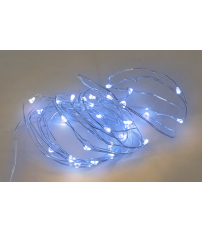 5204415 GUIRNALDA ALAMBRE LED AZUL 5MT 230V.