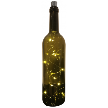 00238 HILO LUMINOSO LED P/BOTELLA CORCHO METAL