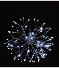 00809 5m GUIRNALDA ESTRELLAS 120 LEDS BLANCO FRIO