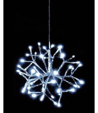 00807 5m GUIRNALDA ESTRELLAS 48 LEDS BLANCO FRIO
