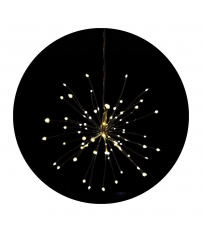 00928 GUIRNALDA ESTRELLAS 200 LEDS BLANCO CALIDO