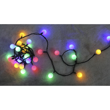 204600014 4m GUIRNALDA 40 BOMBILLAS LED RGB IP44 GSC