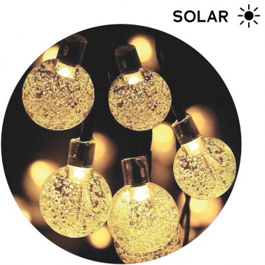 79.758/7/CAL 7m GUIRNALDA LED MINIBALL TRANS SOLAR 3200K ELECTRO DH