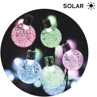79.758/7/RGB 7m GUIRNALDA LED MINIBALL TRANS SOLAR RGB ELECTRO DH