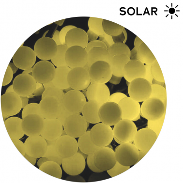 79.760/6.5/CAL 6,5m GUIRNALDA LED MINIBALL SOLAR 3200K ELECTRO DH