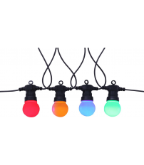 3407 GUIRNALDA LUCES DE CADENA LED NIRVANA COLORES 4,5m IP44